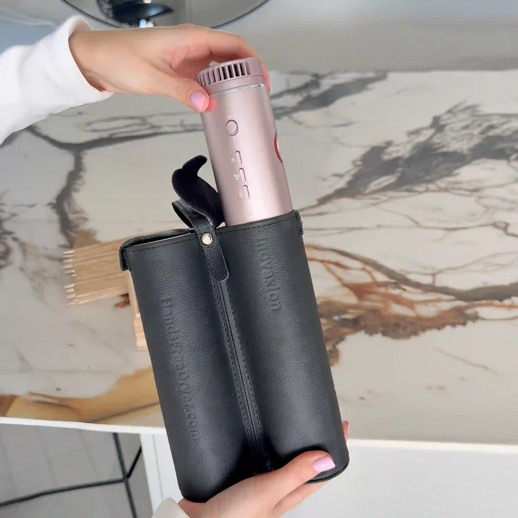 Travel ready — hands-free hair dryer video